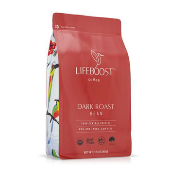 Lifeboost dark roast coffee beans