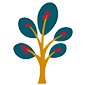 coffee tree icon