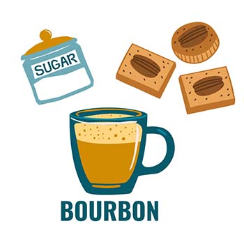 Bourbon Coffee Variety Tastes of Sweet Caramel