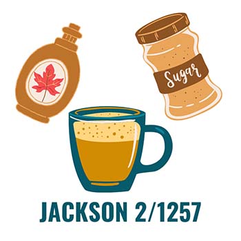 Jackson 2/1257 has flavors of maple syrup and brown sugar