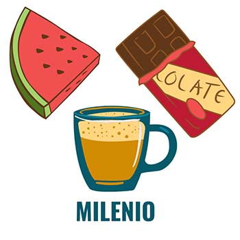 Milenio coffee beans taste like watermelon and chocolate