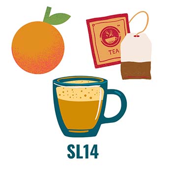 SL14 Taste: Orange and tea
