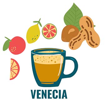 Venecia tastes nutty with fruity finish