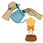 making chemex coffee icon