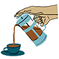 making french press icon