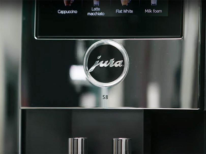 Close up of the Jura S8 