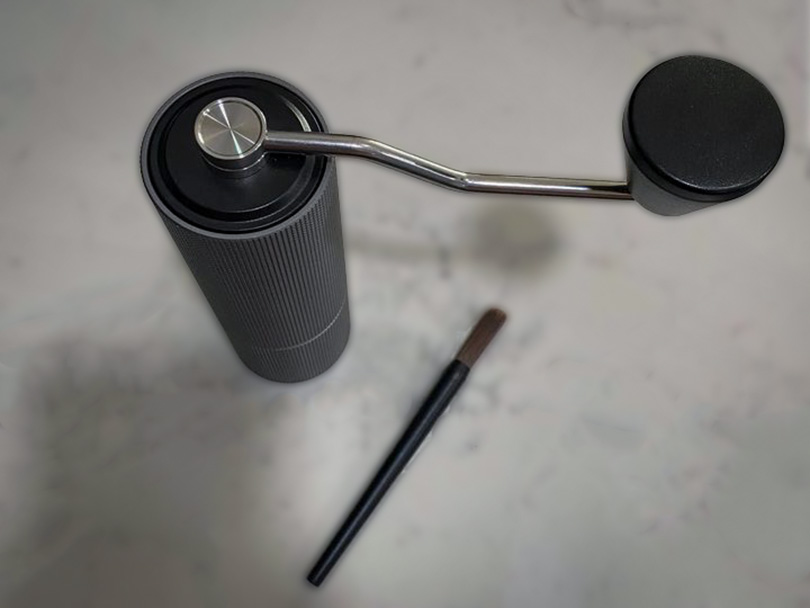 Top down view of the Timemore C2 in textured black