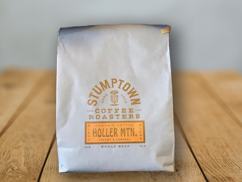 Holler Mountain 12oz bag of organic coffee beans from Stumptown Coffee Roasters