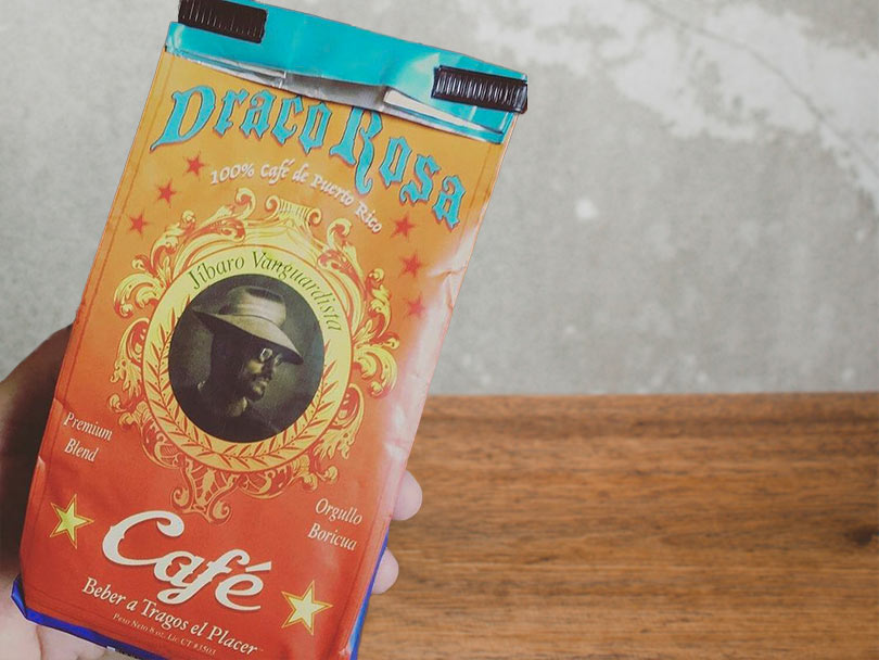 Cafe Draco Rosa - Whole Bean Coffee from Puerto Rico