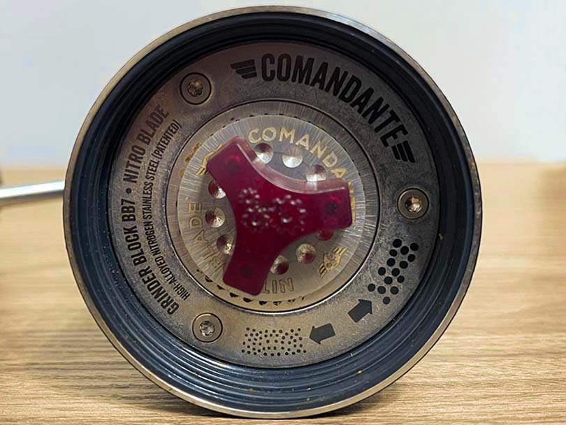 The Comandante C40 MK4 with Red Clix mod
