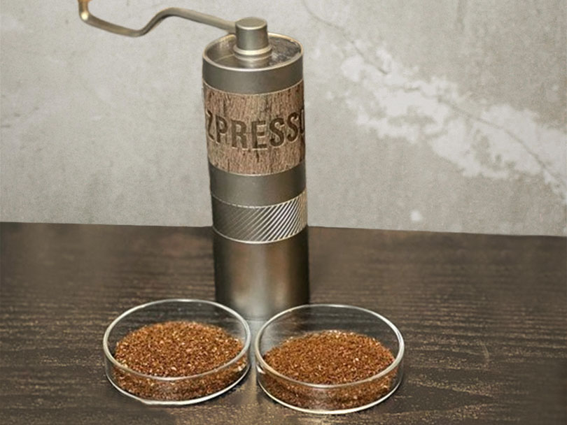 Example grind consistency from the 1Zpresso Q2