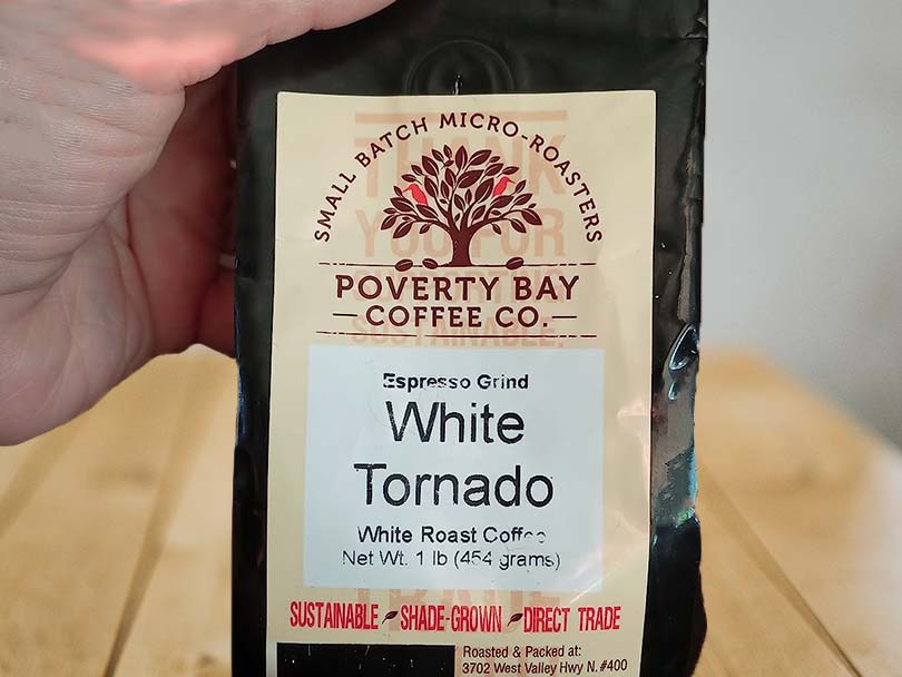 White Tornado, Povery Bay Coffee Co. (Espresso Grind)